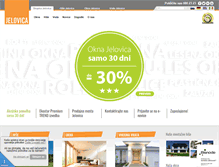 Tablet Screenshot of jelovica.si