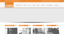 Desktop Screenshot of jelovica.ba
