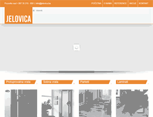Tablet Screenshot of jelovica.ba